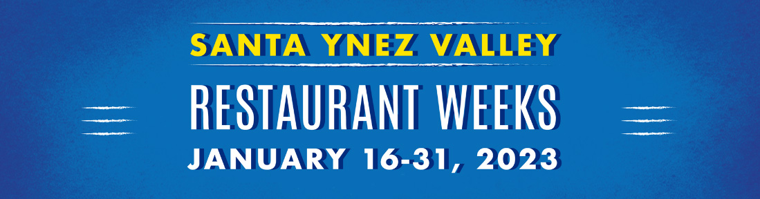 Text: Santa Ynez Valley Restaurant Weeks Banner
